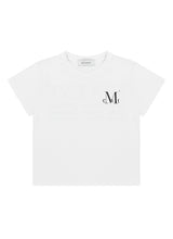 SLOGAN HALF T (Crop, Loose fit)
