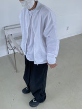 Offbeat Silver Ring Nylon Balloon Pants 2C