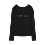 バッククロスロングスリ－ブ (BLACK) F25ZB027