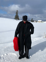 [130cm] Biei wool mac long coat 