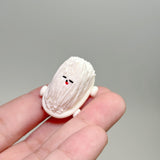 突進中のスケボーわんちゃんのオブジェ