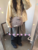 (Shipment on 5/15)mini-hamster Shoulder Crossbag(brown)