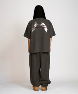 P. Flapping short sleeve _ Dark gray 
