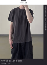 ニックラインレイヤードショートスリーブTシャツ