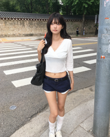 コットンヴィンテージショートパンツ