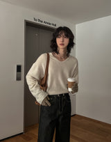 Robben Mohair Deki V-neck Knit