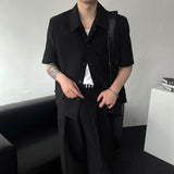 CR Clock Two-Tuck Wide Pants (2 colors)