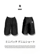 ミニパッチバミューダショーツ