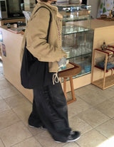 Jukut Wool Bomber Padding Jumper