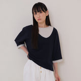 レイヤードPK Tシャツ