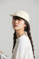 EOHWORKS フラワーイエローキャンプキャップ