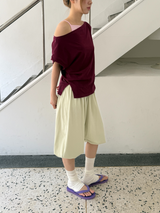  easy shirring capripants 