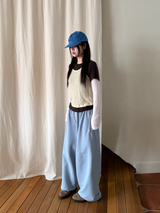 belted sweat pants 