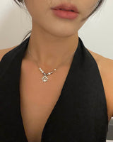 ロータスフラワーネックレス/lotus flower necklace