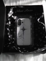 Ink Lettering Gothic Cross hard Case