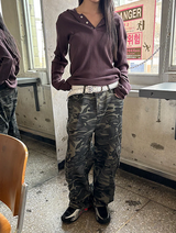 [Unisex] リラックスゴルジフードスリーブ(4color)