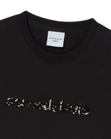 26SS WOMAN SPANGLE LOGO SHORT SLEEVE T-SHIRT