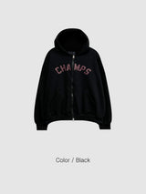 CHAMS TWO-WAY HOODIE"