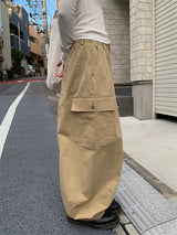 バルーンタックカーゴパンツ (4C)