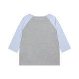 ユリナpfpラグラン3/4Tシャツ [2 Color]