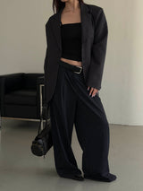 Modern single blazer(2color)