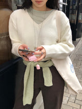 [MADE] FIFTY WOOL V-NECK KNIT