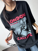 Michael Tattoo Lettering Boxy Fit Tee 3color