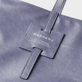 アンナ ビッグ レザー ショルダーバッグ