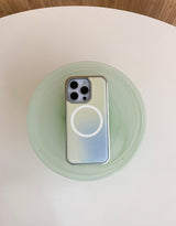  [MADE]レモンソーダ シルバー エポキシ MagSafe iPhoneケース