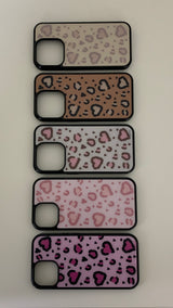 heart leopard (pink) case 