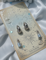 [ITZY Yuna Piercing] タロットスターハギーズピアス - Silver Color