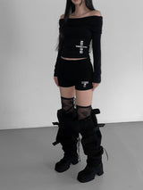  tuebe cross shorts(2 color)