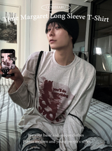 タイムマーガレット長袖Tシャツ