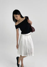 [MADE] Swalin Pleated Midi Skirt