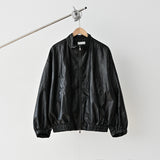 HVN シティオーバーサイズレザージャケット BK