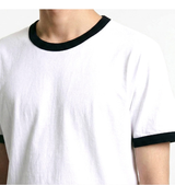 Essential Standard Short Sleeve Ringer T-shirt Understar White