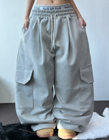 5000SOLD カーゴVer 2ピンタックバルーンパンツ🖤4COLOR