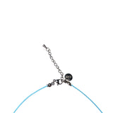 sky blue gemstone necklace