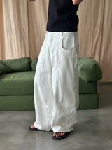 RIPOFFF Khaki Wideleg Pants