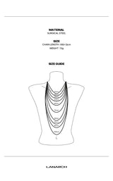 [1159] Cross Rosarium Necklace