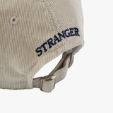 Stranger Emblem Baseball Corduroy Cap (Beige)