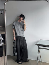 Robel Pintuck Balloon Wide Slacks