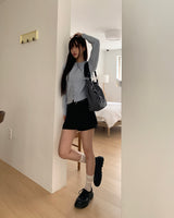 Lermin Dot Stud Big Shoulder Bag
