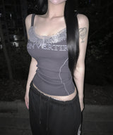 monica lace sleeveless (4colors)