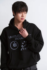 ENDURING EMBLEM HOODIE BLACK