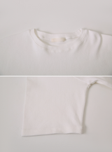 Milk Layered Loose Fit Short Sleeve T-shirt (5color)