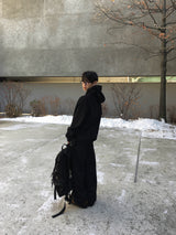 [SET] Momon Golden Pullover Hoodie + Pintuck Wide Pants 4C