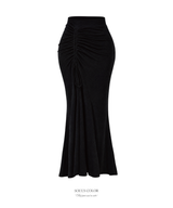 Muse drape mermaid long skirt
