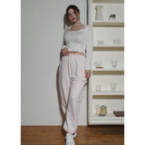 LOGO SWEATPANTS-LIGHT PINK