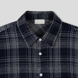 Cony Linen Crop Check Shirt